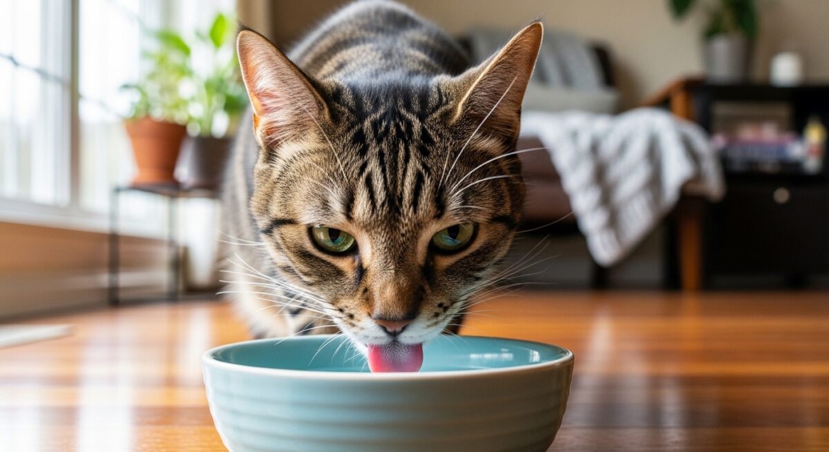 Le chat et l’hydratation : pourquoi boire suffisamment est vital