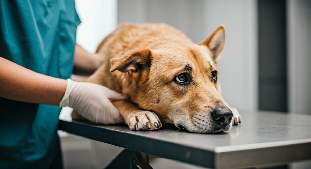 Gastro-enterite du chien : symptomes, traitement et alimentation de transition