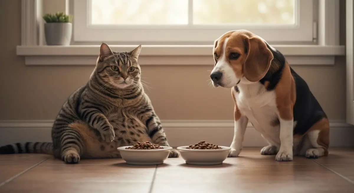 L’obésité chez le chien et le chat : comprendre, mesurer et inverser le surpoids